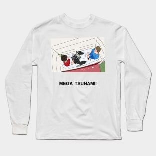 Peep Show MEGA TSUNAMI Long Sleeve T-Shirt